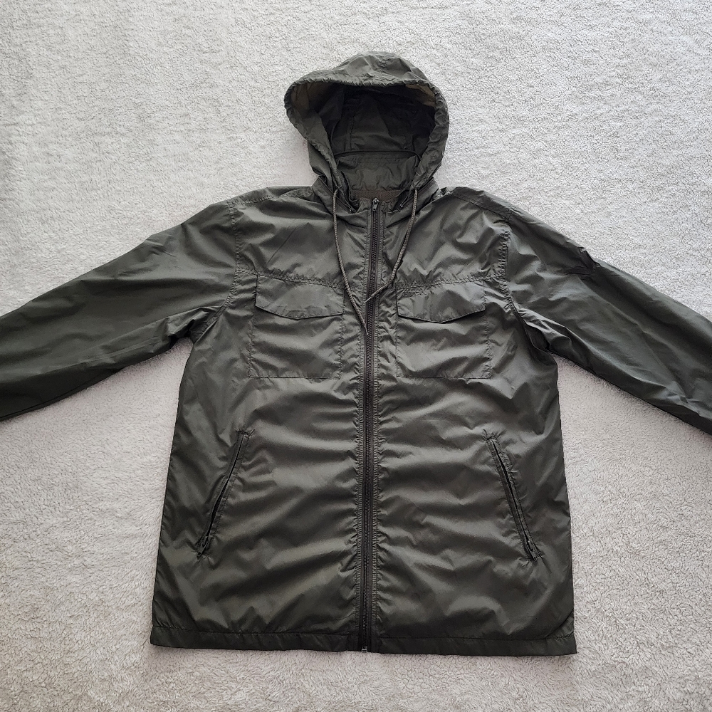 RVCA 'Bay Breaker' Windbreaker, Men's Size Medium, EUC - Olive